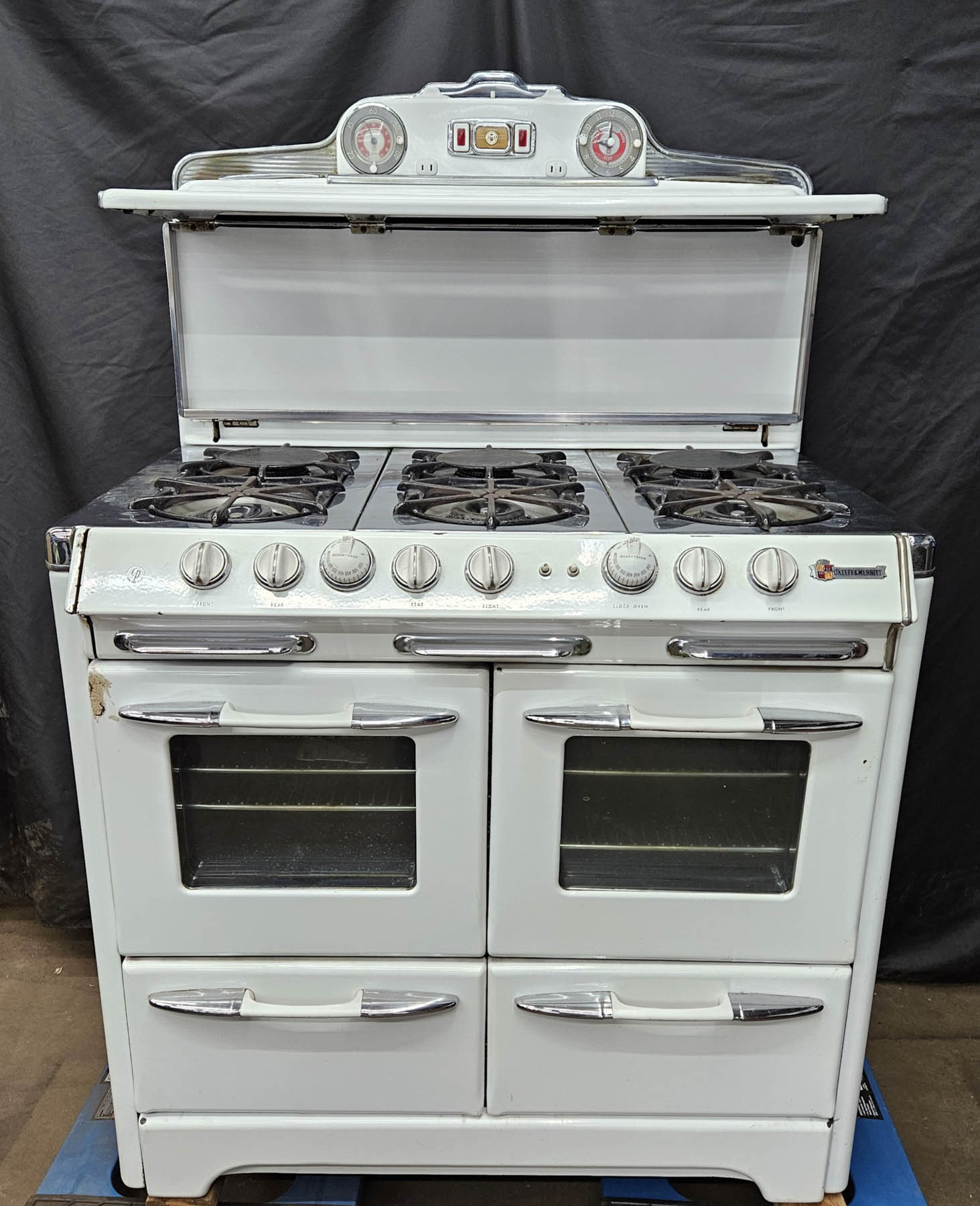 Double Oven Archives Chambers Rescue Vintage Stove Restoration